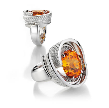 MANDARIN GRANAT RING